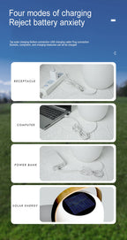 Solar Portable Basket LED Outdoor Light Waterproof Rechargeable Colour Changing Decorative Lamp with Remote for Garden | Patio and Camping