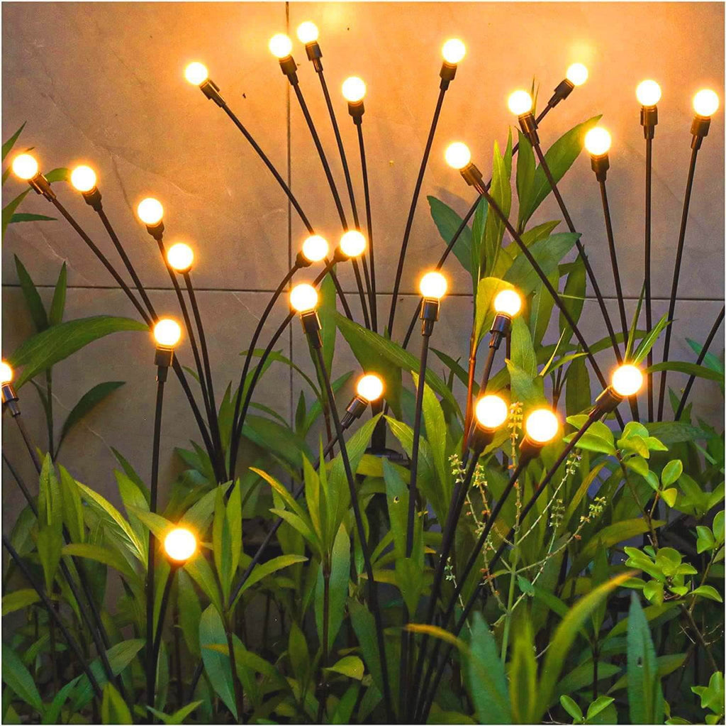 Solar Garden Stake Light LED Outdoor Path Light White Weatherproof with Dusk to Dawn Sensor for Garden | Patio and Balcony