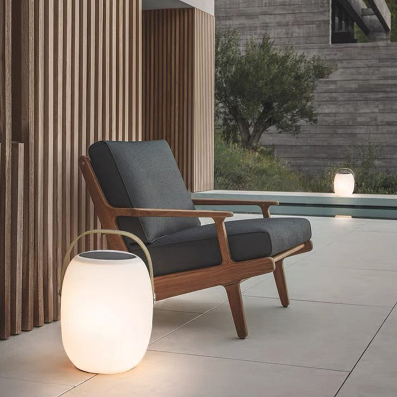 Solar Portable Basket LED Outdoor Light Waterproof Rechargeable Colour Changing Decorative Lamp with Remote for Garden | Patio and Camping