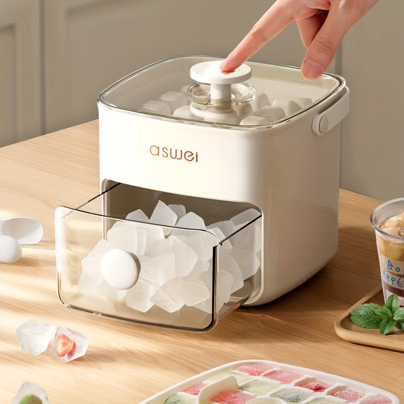 Electric Ice Cube Maker Countertop Ice Machine for Ice Cubes and Ice Balls Compact for Kitchen | Home Bar and Entertaining