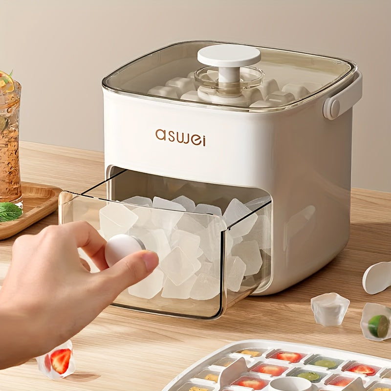Electric Ice Cube Maker Countertop Ice Machine for Ice Cubes and Ice Balls Compact for Kitchen | Home Bar and Entertaining