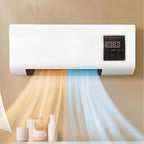 Wall Mounted Air Conditioner Without Outdoor Unit Cooling | Heating | Fan and Dehumidifier with Timer and LCD Display for Bedroom | Attic and Office