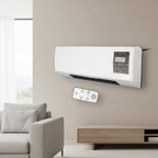 Wall Mounted Air Conditioner Without Outdoor Unit Cooling | Heating | Fan and Dehumidifier with Timer and LCD Display for Bedroom | Attic and Office