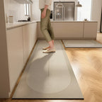 Anti-Fatigue Kitchen Rug Absorbent Quick-Drying Low Pile Mat with Non-Slip Rubber Backing for Kitchen | Bathroom and Laundry