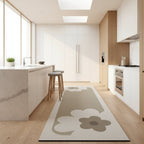Anti-Fatigue Kitchen Rug Absorbent Quick-Drying Low Pile Mat with Non-Slip Rubber Backing for Kitchen | Bathroom and Laundry