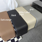 Modern Minimalist Shoe Bench Synthetic Leather Padded Seat Carbon Steel Frame with Storage Shelf Entryway Bench for Hallway | Bedroom and Living Room