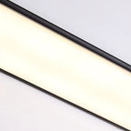 Modern Minimalist Waterproof Rectangular LED Outdoor Wall Light Aluminium Acrylic Linear Wall Sconce Hardwired for Garden | Patio and Balcony