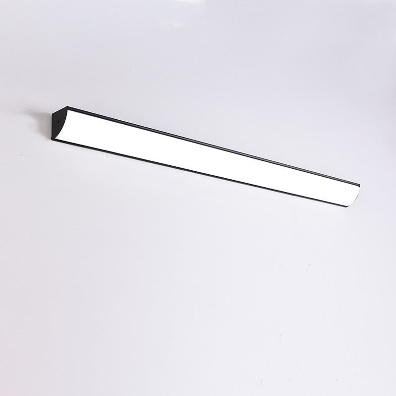 Modern Minimalist Waterproof Rectangular LED Outdoor Wall Light Aluminium Acrylic Linear Wall Sconce Hardwired for Garden | Patio and Balcony