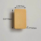 Nordic Minimalist Aluminium Rectangular Flat Panel LED Wall Sconce Twin Light Hardwired Wall Light for Hallway | Bedroom and Living Room
