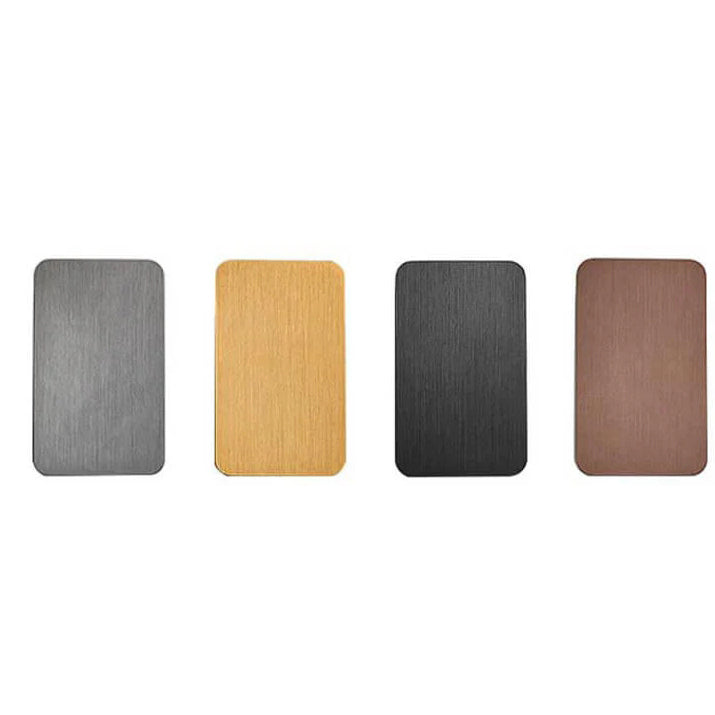 Nordic Minimalist Aluminium Rectangular Flat Panel LED Wall Sconce Twin Light Hardwired Wall Light for Hallway | Bedroom and Living Room