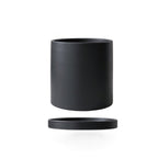 Ceramic Plant Pot with Saucer Matte Glazed Indoor Planter with Drainage Hole for Houseplants | Herbs and Flowers