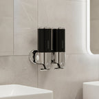 Wall Mounted Soap Dispenser Stainless Steel Pump Liquid Soap and Shampoo Dispenser for Bathroom | Kitchen and Washroom