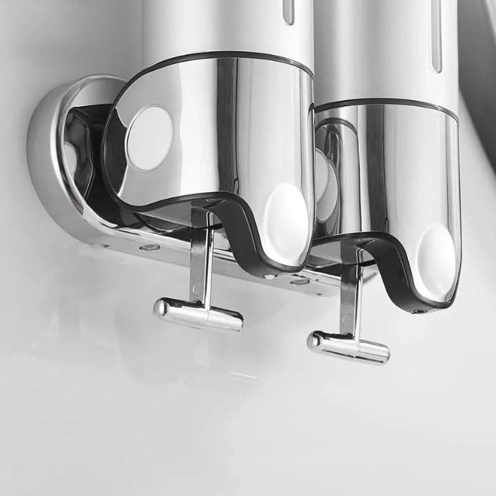 Wall Mounted Soap Dispenser Stainless Steel Pump Liquid Soap and Shampoo Dispenser for Bathroom | Kitchen and Washroom