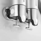 Wall Mounted Soap Dispenser Stainless Steel Pump Liquid Soap and Shampoo Dispenser for Bathroom | Kitchen and Washroom
