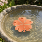 Copper Bird Bath Purifier Disc Floating Flower Algae Control Water Cleaner for Bird Baths | Fountains and Garden Water Features