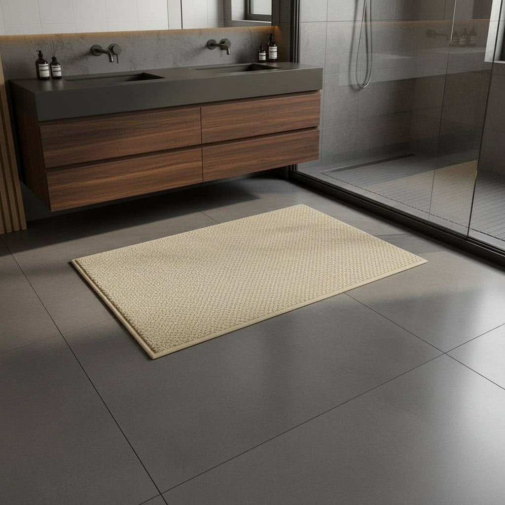 Absorbent Doormat Quick-Drying Entrance Mat with Geometric Pattern for Front Door | Hallway Patio and Balcony