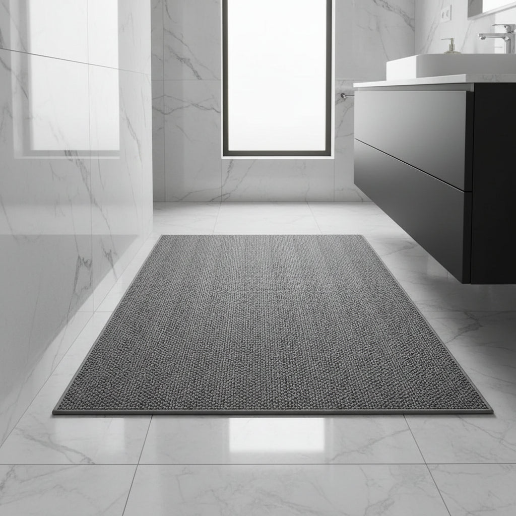 Absorbent Doormat Quick-Drying Entrance Mat with Geometric Pattern for Front Door | Hallway Patio and Balcony