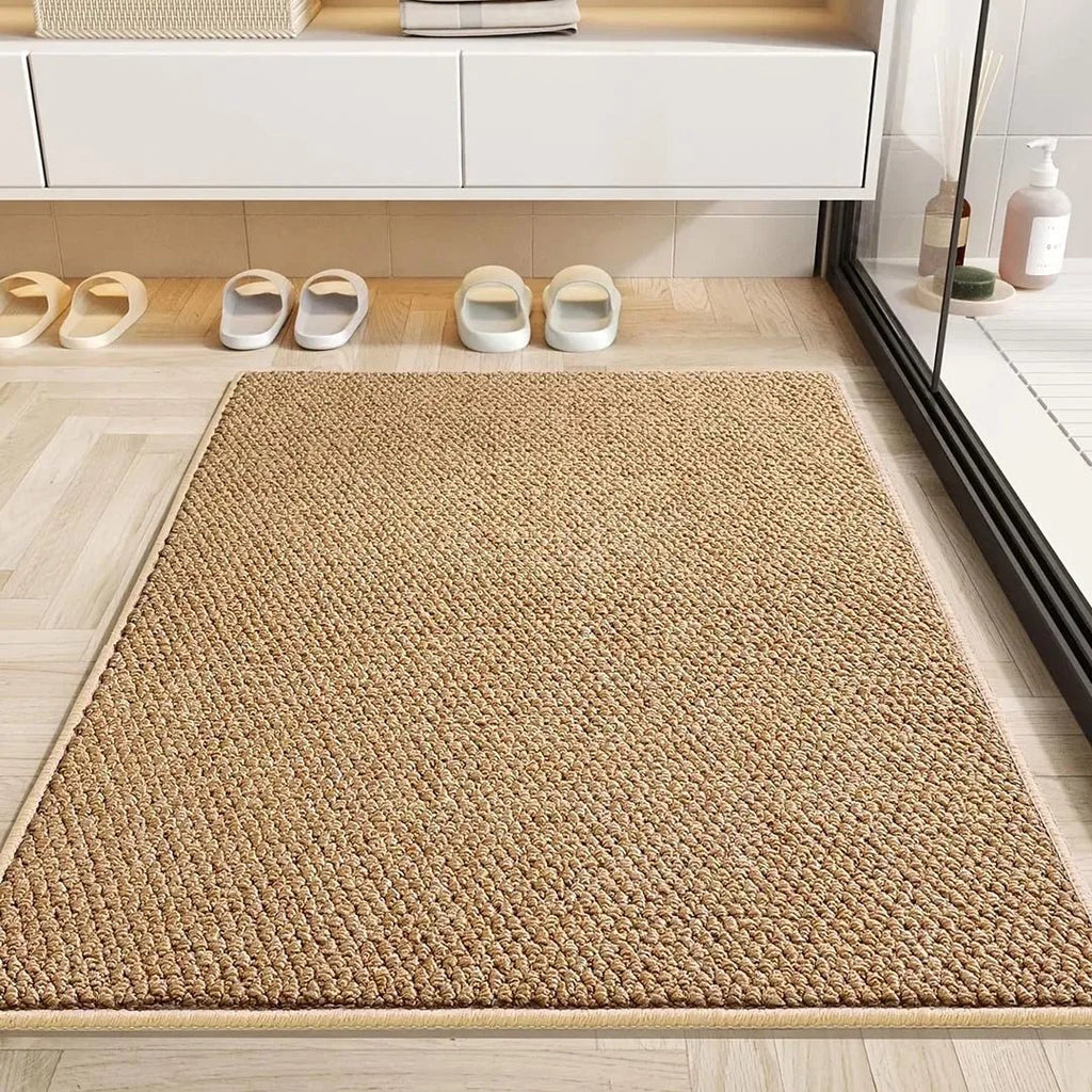 Absorbent Doormat Quick-Drying Entrance Mat with Geometric Pattern for Front Door | Hallway Patio and Balcony