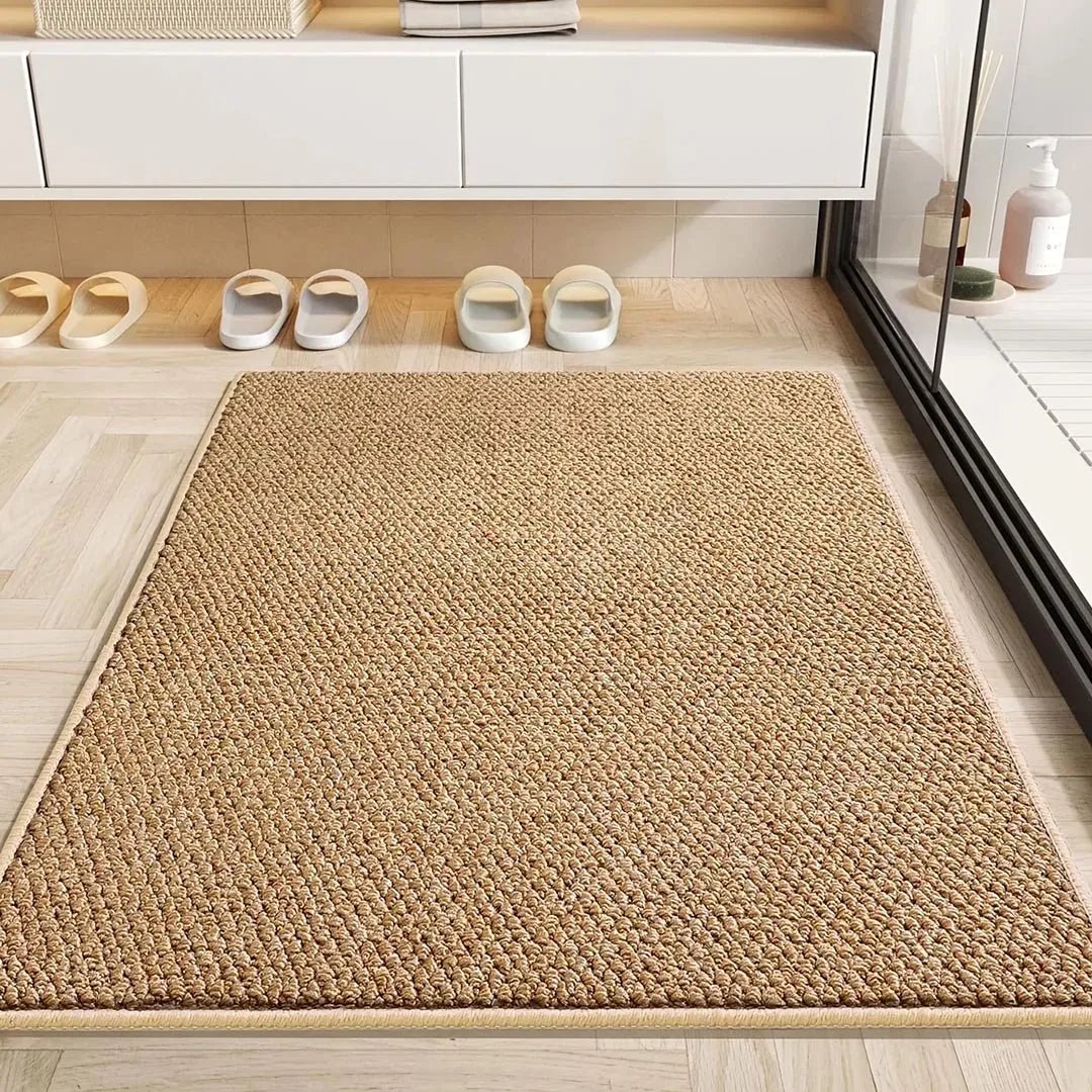Absorbent Doormat Quick-Drying Entrance Mat with Geometric Pattern for Front Door | Hallway Patio and Balcony