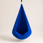 Sensory Therapy Swing Indoor Hammock Swing for Children and Adults Calming Hanging Swing with Carabiner and Extension Strap | for Bedroom and Playroom