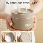 Insulated Lunch Box Double-Walled Stainless Steel Leak-Proof Food Container with Carry Bag for Work | School and Outdoor Meals