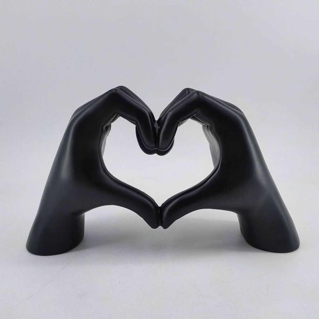 Decorative Resin Figurine Love Sculpture Ornament for Shelf | Sideboard | Living Room and Bedroom