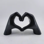 Decorative Resin Figurine Love Sculpture Ornament for Shelf | Sideboard | Living Room and Bedroom