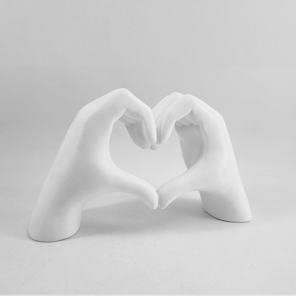 Decorative Resin Figurine Love Sculpture Ornament for Shelf | Sideboard | Living Room and Bedroom