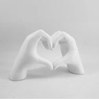 Decorative Resin Figurine Love Sculpture Ornament for Shelf | Sideboard | Living Room and Bedroom