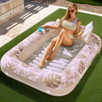 Inflatable Pool Float Outdoor Lounge Mattress Foldable Camping Bed for Pool | Beach | Patio and Garden Relaxation