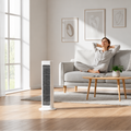 Portable Tower Fan Oscillating Cooling Fan Slim Floor Standing Electric Fan for Bedroom | Living Room and Office