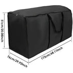 Garden Furniture Storage Bag Waterproof Oxford Fabric Cushion Cover with UV Protection for Patio | Balcony and Outdoor Storage