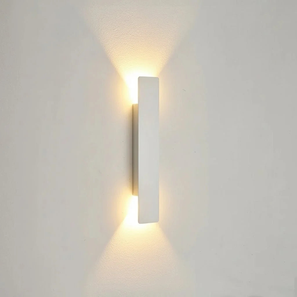 LED Wall Light Waterproof Aluminium Wall Lamp for Indoor and Outdoor Use | Garden Facade Balcony and Bedroom