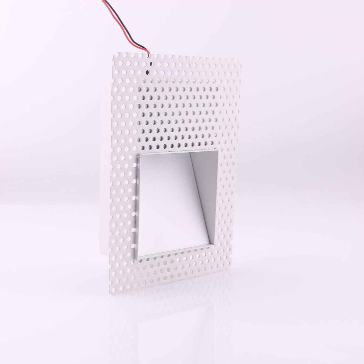 Frameless LED Sensor Wall Light With Perforated Panel Design