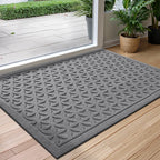 Absorbent Door Mat Non-Slip Woven Polyester Rubber Entrance Mat Quick Drying Indoor and Outdoor for Front Door | Back Door and Hallway