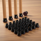 Silicone Chair Leg Floor Protectors Anti-Scratch Furniture Feet Caps Non-Slip Covers for Dining Chairs | Bar Stools and Hardwood Floors