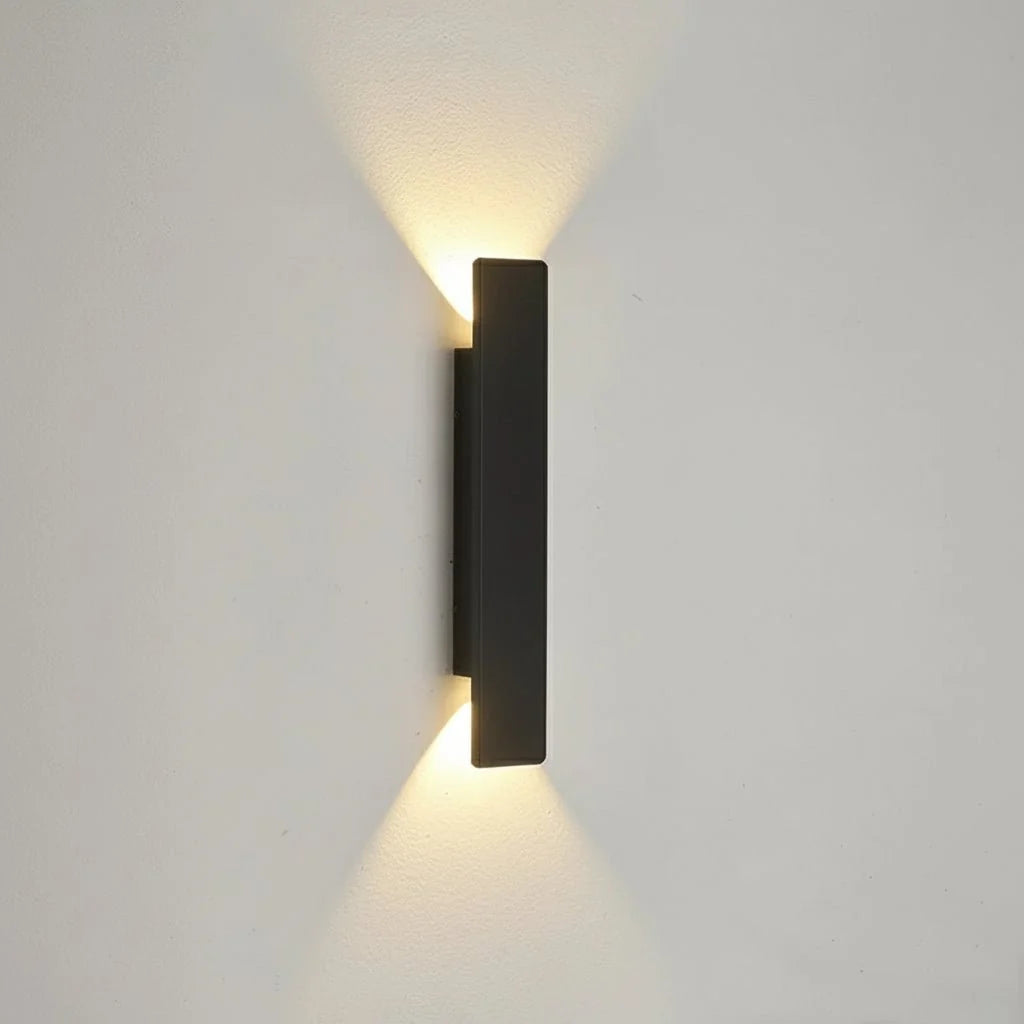 LED Wall Light Waterproof Aluminium Wall Lamp for Indoor and Outdoor Use | Garden Facade Balcony and Bedroom