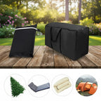 Garden Furniture Storage Bag Waterproof Oxford Fabric Cushion Cover with UV Protection for Patio | Balcony and Outdoor Storage
