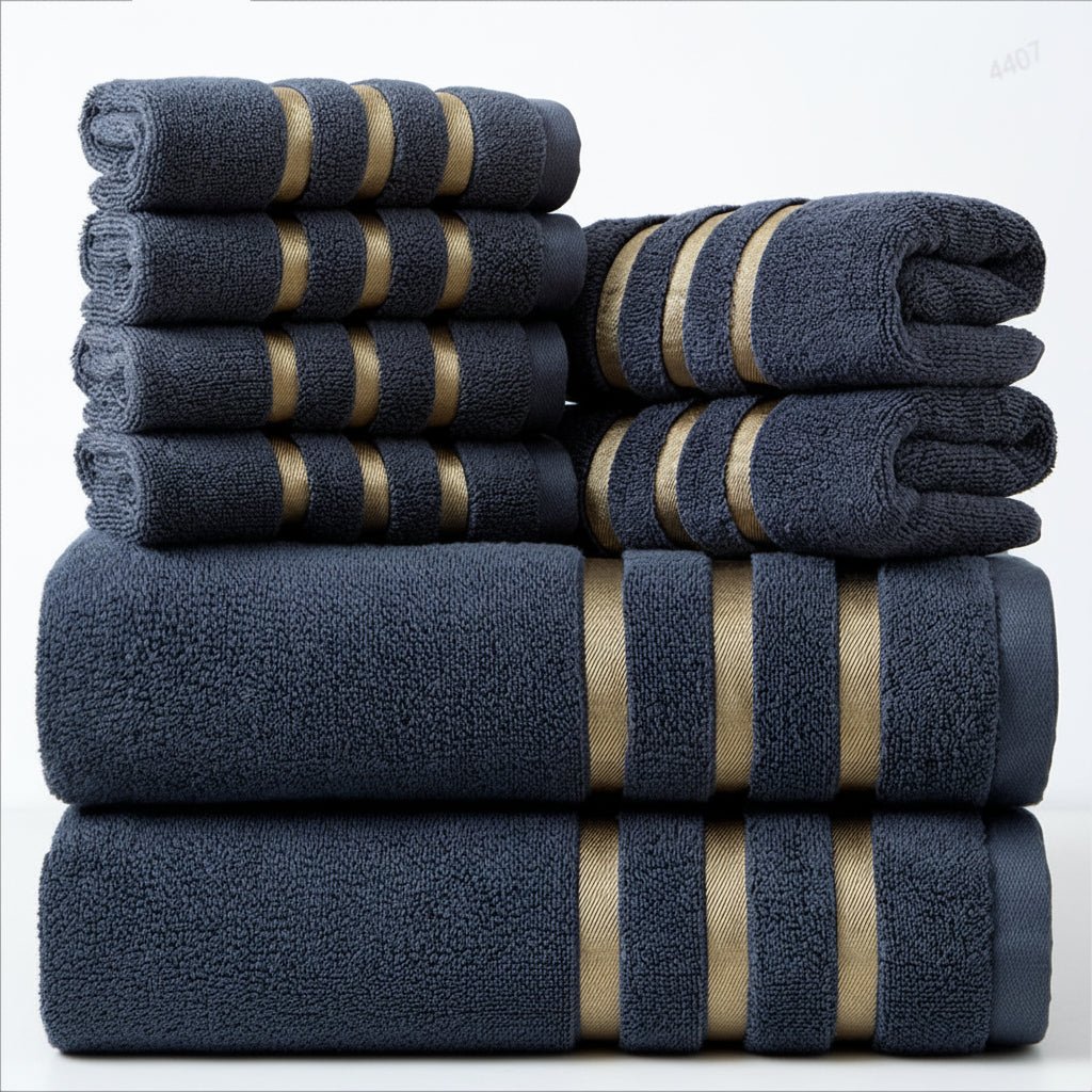 Towel Set Soft Absorbent Bath Towels Hand Towels and Washcloths for Bathroom | Guest Room and Spa