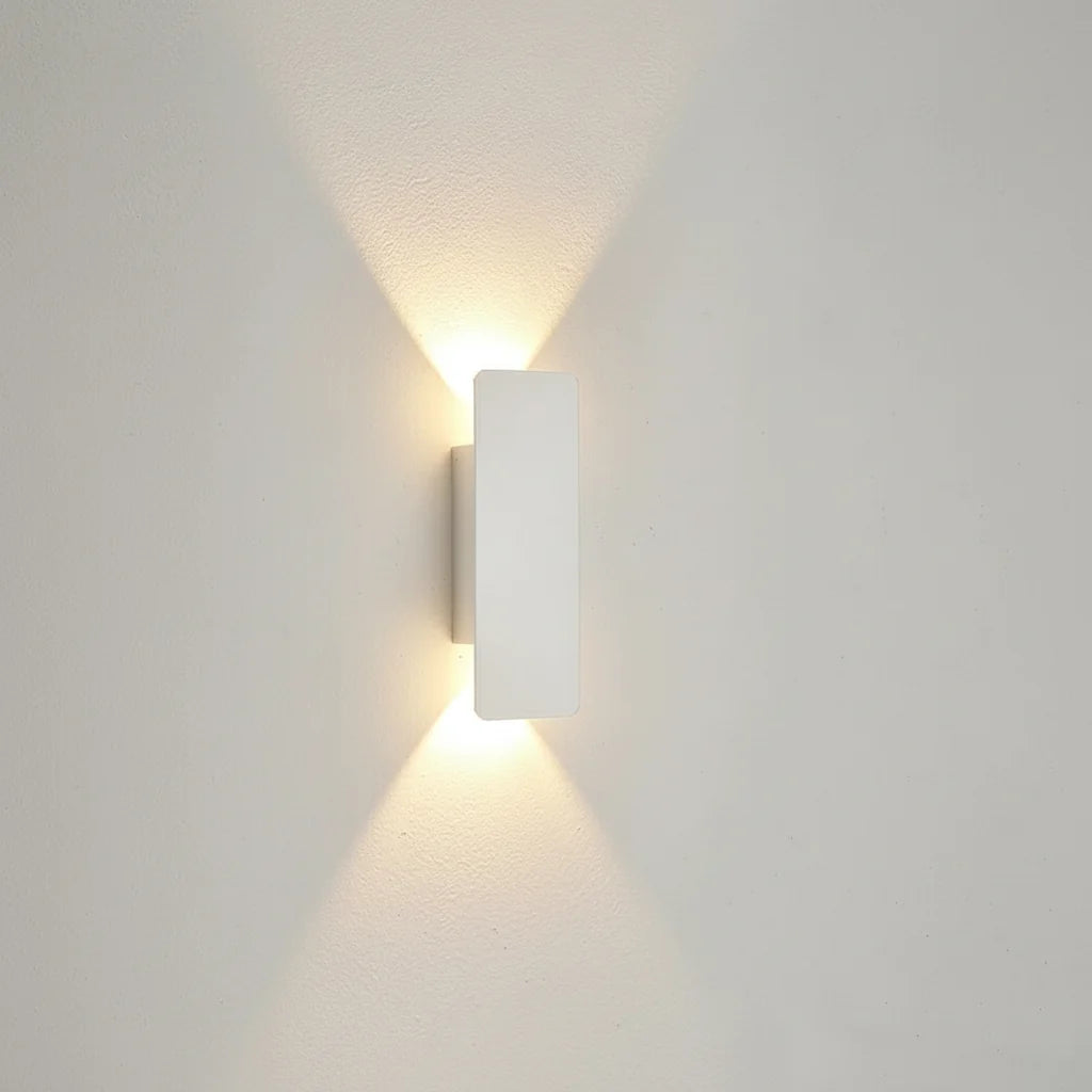 LED Wall Light Waterproof Aluminium Wall Lamp for Indoor and Outdoor Use | Garden Facade Balcony and Bedroom