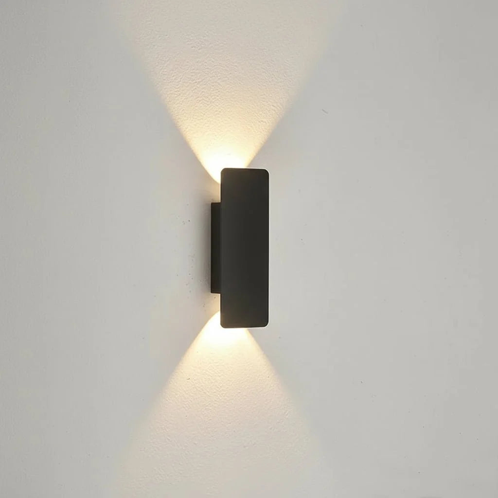 LED Wall Light Waterproof Aluminium Wall Lamp for Indoor and Outdoor Use | Garden Facade Balcony and Bedroom