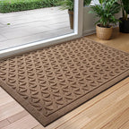 Absorbent Door Mat Non-Slip Woven Polyester Rubber Entrance Mat Quick Drying Indoor and Outdoor for Front Door | Back Door and Hallway