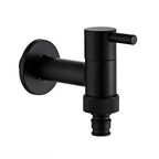 Wall Mounted Brass Tap Matte Finish Outdoor Garden and Washing Machine Water Tap for Kitchen | Bathroom and Balcony
