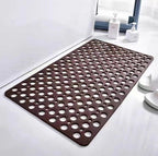 Non-Slip Shower Mat Antibacterial PVC Bath Mat Quick Drying for Bathtub | Shower and Wet Room Floor