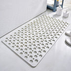 Non-Slip Shower Mat Antibacterial PVC Bath Mat Quick Drying for Bathtub | Shower and Wet Room Floor