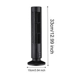 Electric Bladeless Mini Tower Cooling Desktop Fan | USB Powered