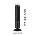 Electric Bladeless Mini Tower Cooling Desktop Fan | USB Powered