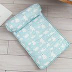 Pet Cooling Mat for Dogs and Cats Self-Cooling Pad with Fruit and Bear Designs | No Water or Electricity | for Crate | Floor and Travel