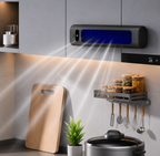 Portable Air Cooler Rechargeable Bladeless Mini Air Conditioner Cordless Desk Fan Wall Mountable for Bedroom | Office and Travel