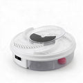 Electric Fly Trap USB Powered Quiet Indoor Fly Catcher with Rotating Arm and Bait Tray for Kitchen | Patio and Outdoor Dining